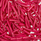 Ridged Dentalium Shells – Oil Painted & Water Resistant (30g / Approx. 100 pcs)